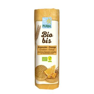 Biobis Dinkel Sandd.Orange Doppelkeks vegan