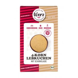 4-KORN-HONIG-MANDEL-LEBKUCHEN glutenfrei              kbA