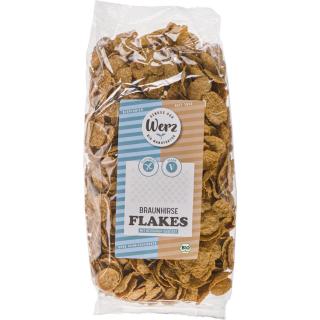 Braunhirse-Flakes 250g