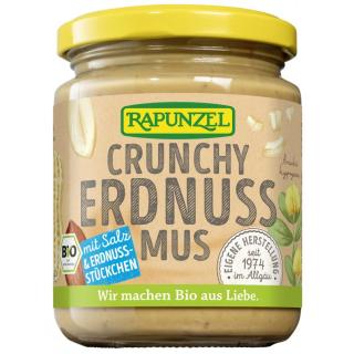 Erdnussmus Crunchy mit Meersalz