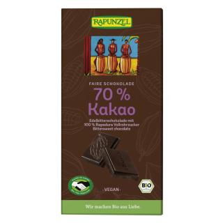 70% KAKAO Edelbitterschokolade