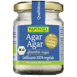 Agar Agar Pulver im Glas