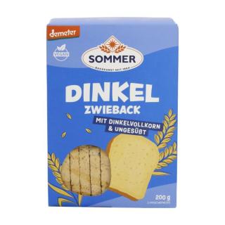 Dinkel Zwieback ungesüßt, vegan   demeter