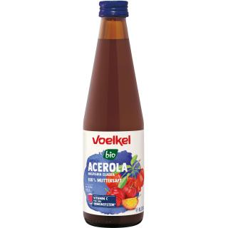 Acerola pur, 0,33 ltr Flasche -bio-
