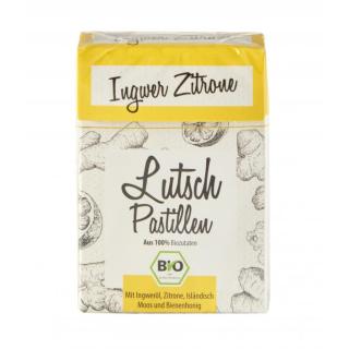 Ingwer-Zitrone-Lutsch-Pastillen