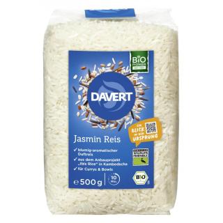 Jasmin-Reis weiß, geschält