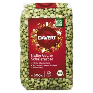 Grüne Erbsen halbe (Spalterbse)