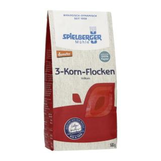 3-Korn-Flocken (Reis-Hirse-Buchweizen)   demeter