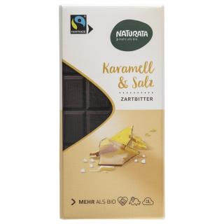 Chocolat Karamell & Salz zartbitter 57%