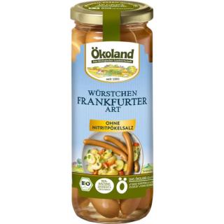 Bio-Frankfurter im Glas