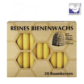 Bienenwachs-Baumkerzen
