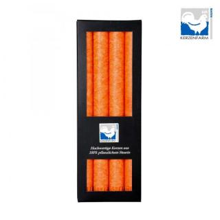 Stearin-Stabkerze orange, RSPO