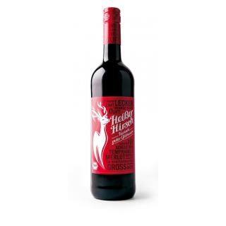 Acht Grad Heißer Hirsch rot  Glühwein