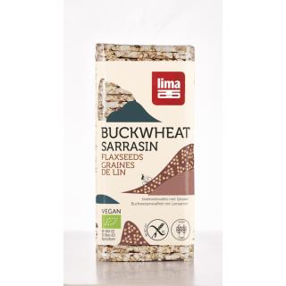 Buchweizenwaffeln mit Leinsamen 130 g