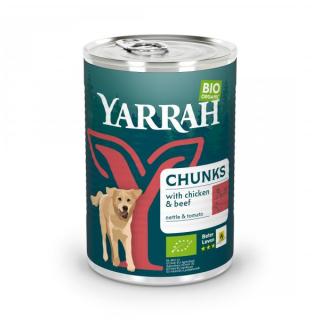 Hund Bröckchen Huhn mit Rind 37% Fleisch