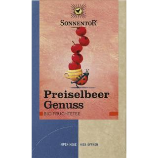 Preiselbeer Genuss Tee im Beutel
