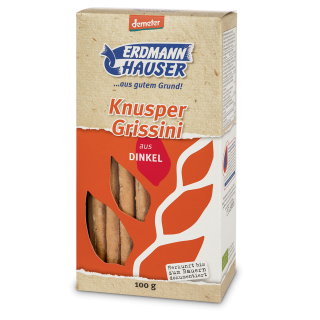 Dinkel-Grissini mit geröstetem Sesam