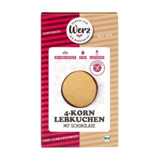 4-KORN-HONIG-MANDEL-LEBKUCHEN glutenfrei              kbA