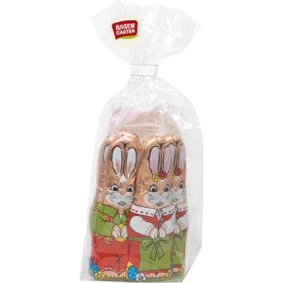 Schokoladen-Osterhase massiv in Stanniol