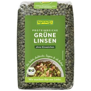 Grüne Linsen