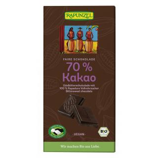 70% KAKAO Edelbitterschokolade
