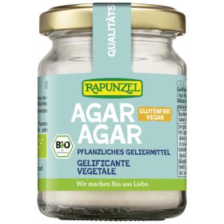 Agar Agar Pulver im Glas