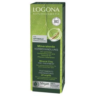 Mineralerde Vorbehandlung zum Haarefärben