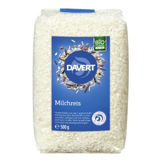 Milchreis, rund, weiß