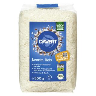 Jasmin-Reis weiß, geschält