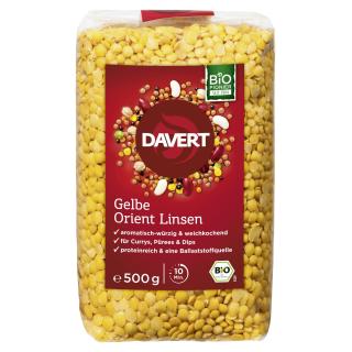 Gelbe Orient Linsen
