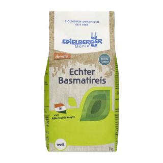 Echter Basmatireis, weiß
