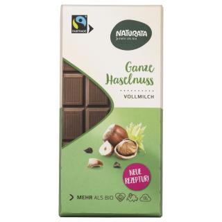 Chocolat Ganze Haselnuss 38%