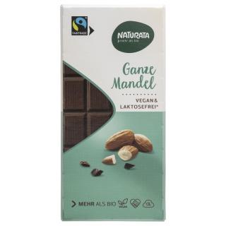 Chocolat Ganze Mandel 41% vegan