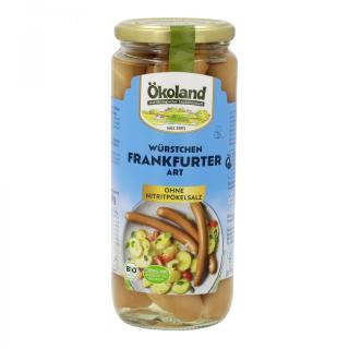 Bio-Frankfurter im Glas
