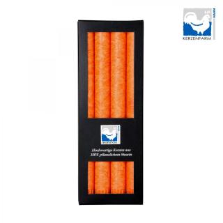 Stearin-Stabkerze orange, RSPO