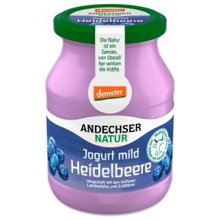 Jogurt Heidelbeere    demeter