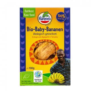 Baby-Bananen solargetrocknet
