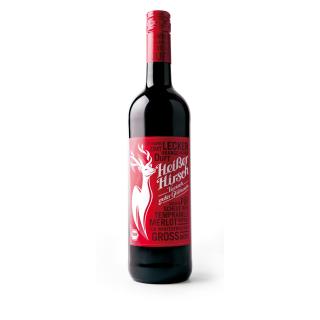 Acht Grad Heißer Hirsch rot  Glühwein