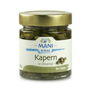 Kapern, in Olivenöl Mani