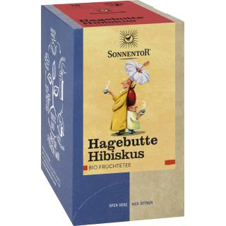 Hagebutte-Hibiskus Teebeutel EV